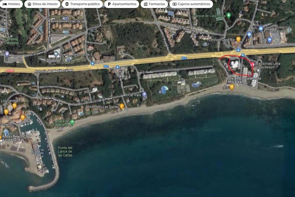 Appartement New Beachfront Loft Marbellac